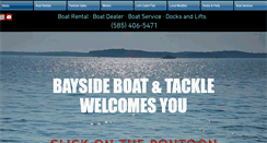 Desktop Screenshot of baysideboatandtackle.com