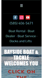 Mobile Screenshot of baysideboatandtackle.com